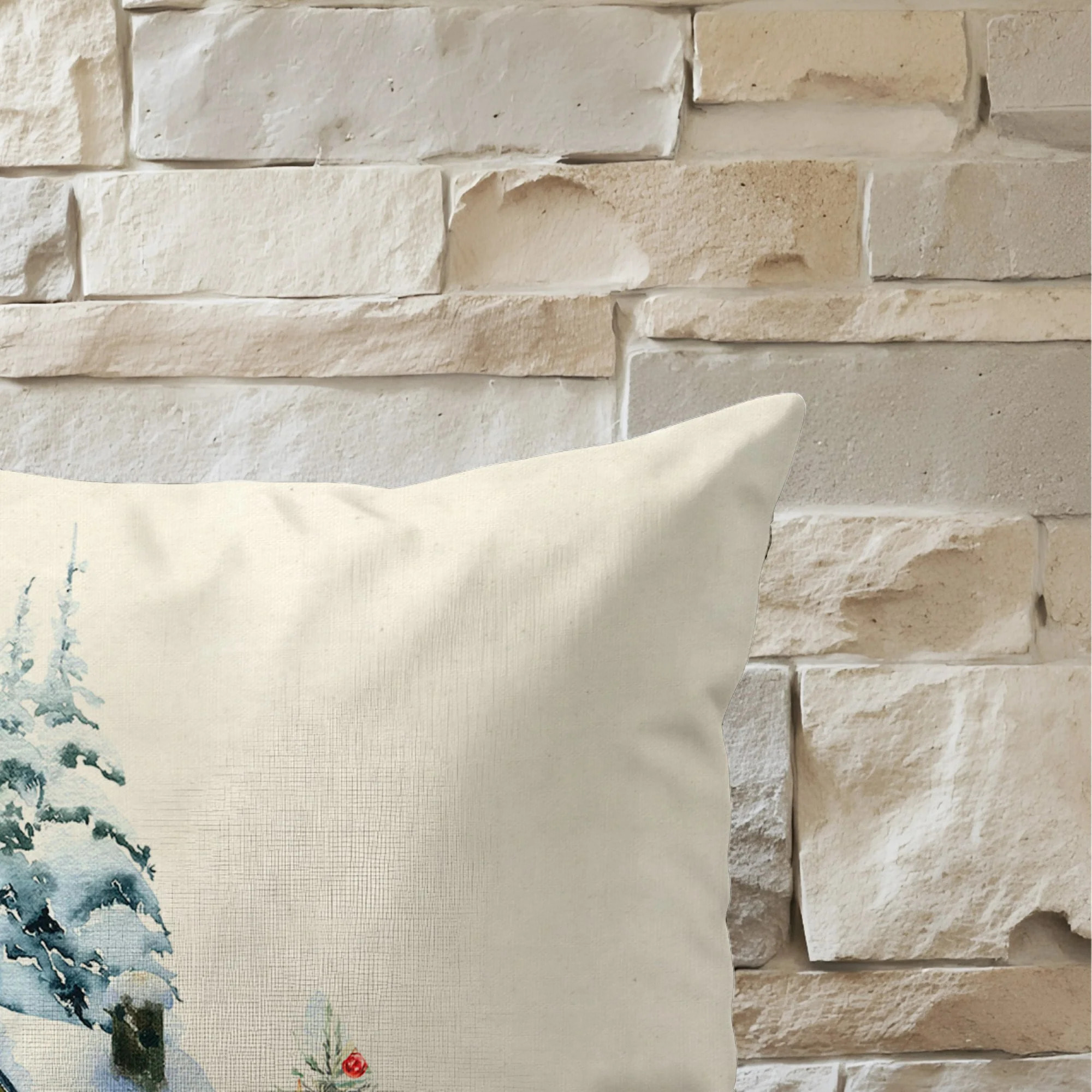 Housse de coussin Christmas Landscape A