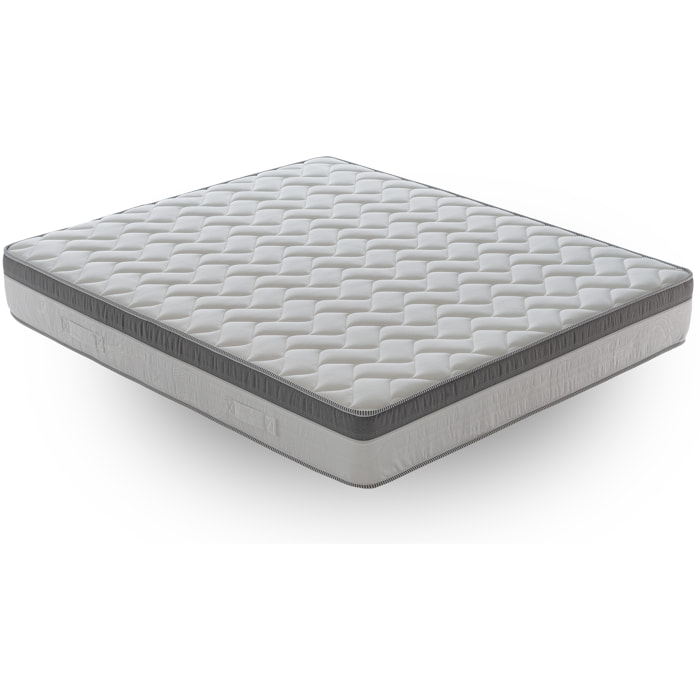 Materasso 150x200 in Memory Foam - Alto 26 cm - 9 Zone di Comfort - Sfoderabile - Memory Gel