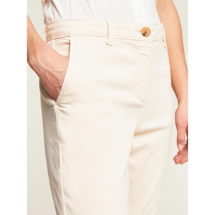 Motivi - Pantalones mom fit - Blanco