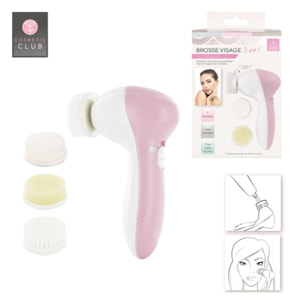 Brosse Visage 3en1 Cosmetic Club SC28932
