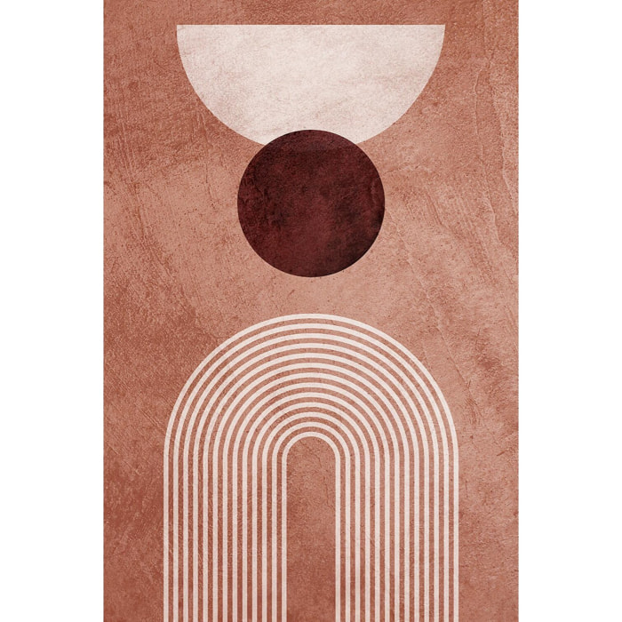 Tableau organique arche rose  Tableau plexiglas