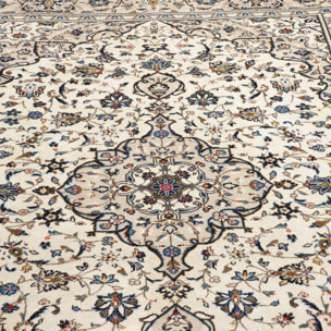 Tapis d'orient, motif oriental noué main en laine, ALILIF