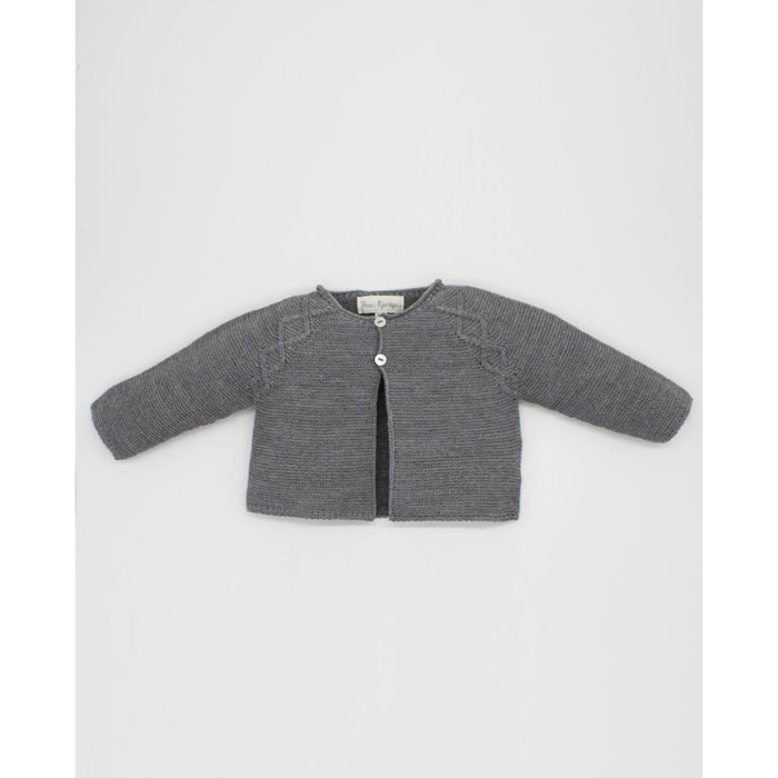 CHAQUETA TRICOT TRENZA