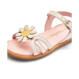 Sandalias Niña Con Flores