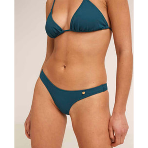 Braga de bikini en forma de v con tejido piqué