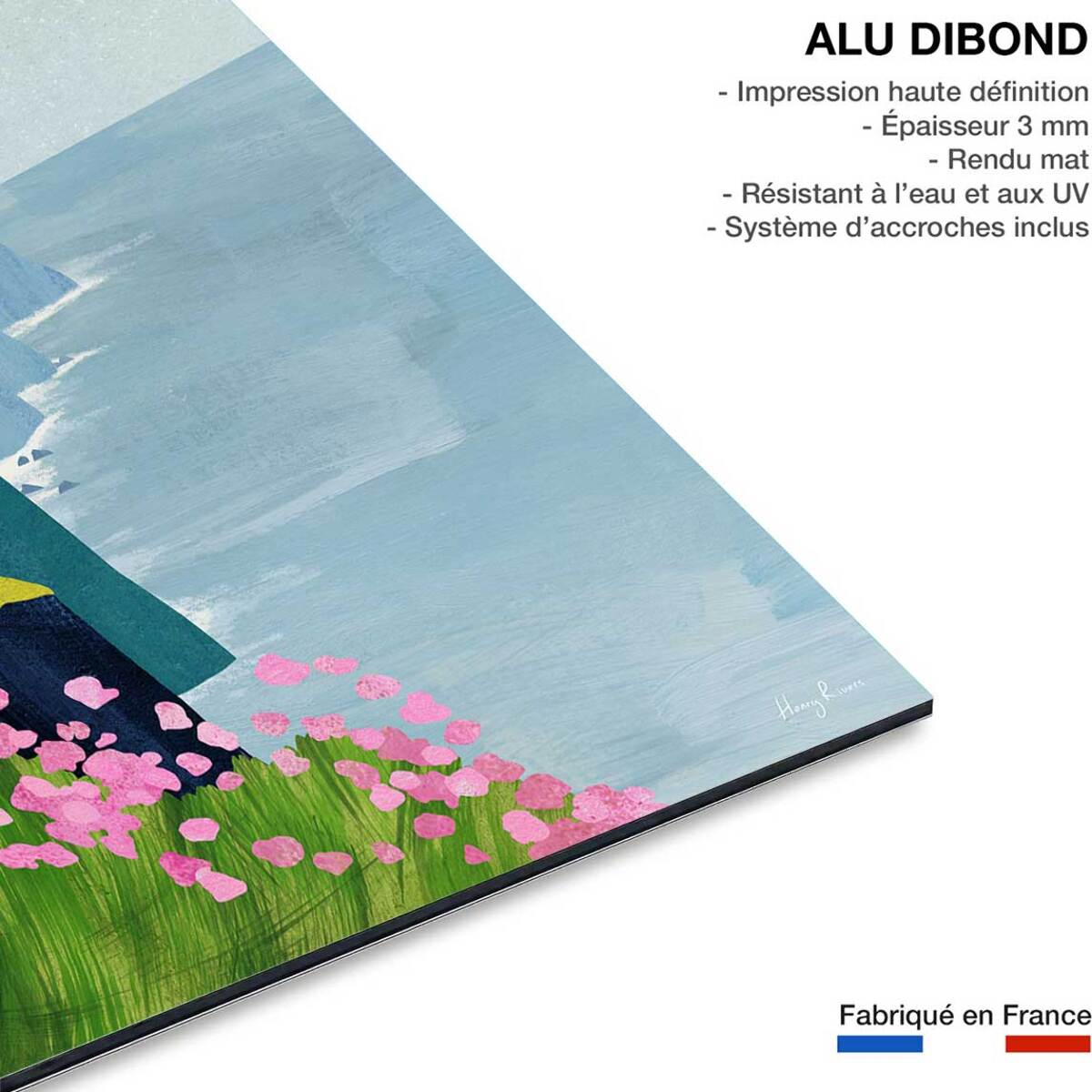 Tableau paysage irelande  Tableau alu Dibond