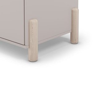 Armario juvenil Misty Dawn Beige - Oak Soft