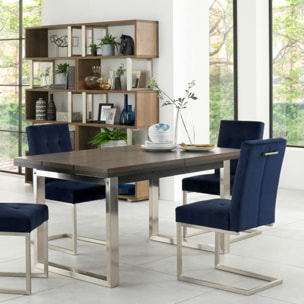 Table extensible en chêne 150/198 cm RIMINI