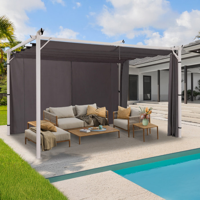 Rideau universel pour pergola Izifix