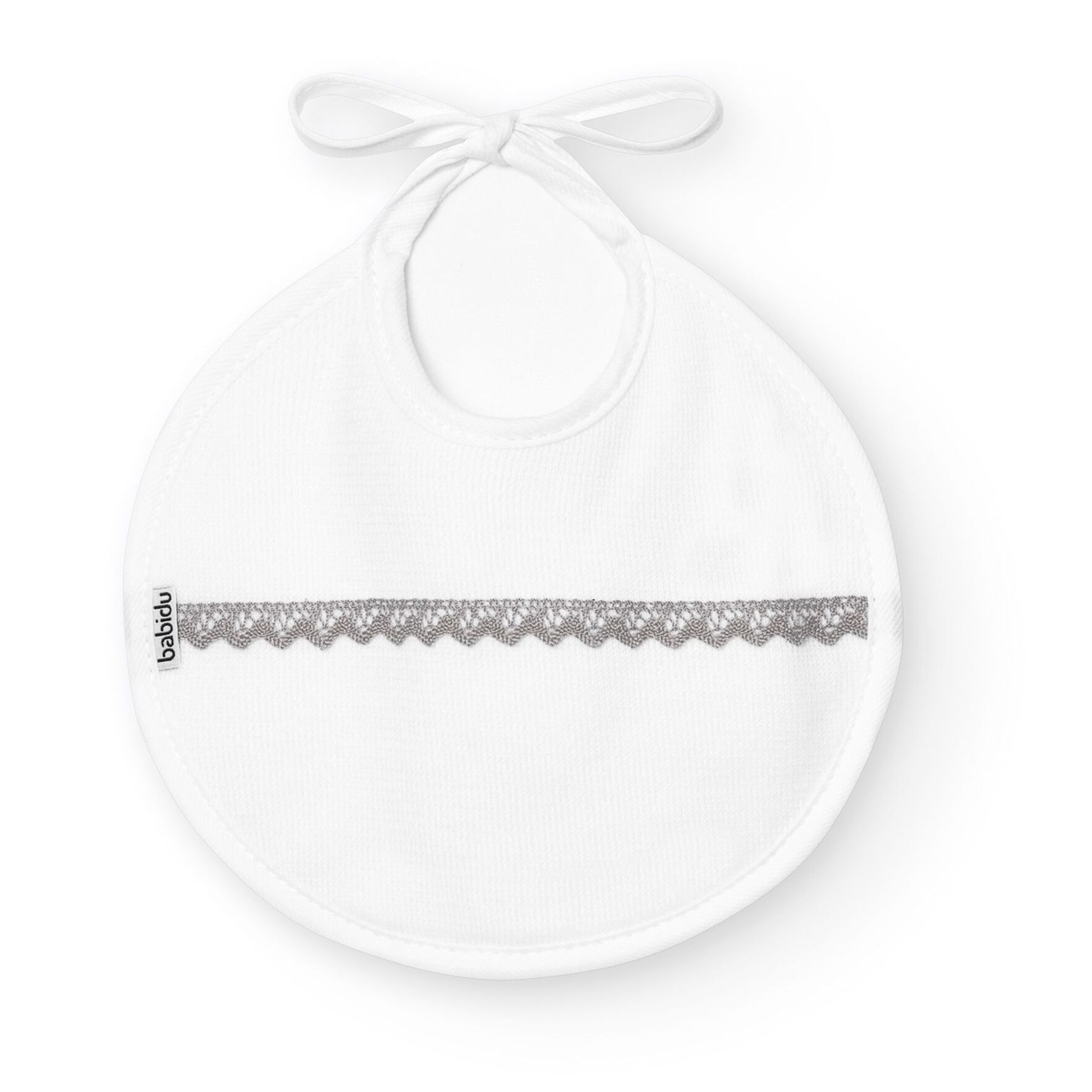Babero Cinta Nacimiento Canutillo 01 Blanco Talla Uni