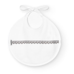 Babero Cinta Nacimiento Canutillo 01 Blanco Talla Uni