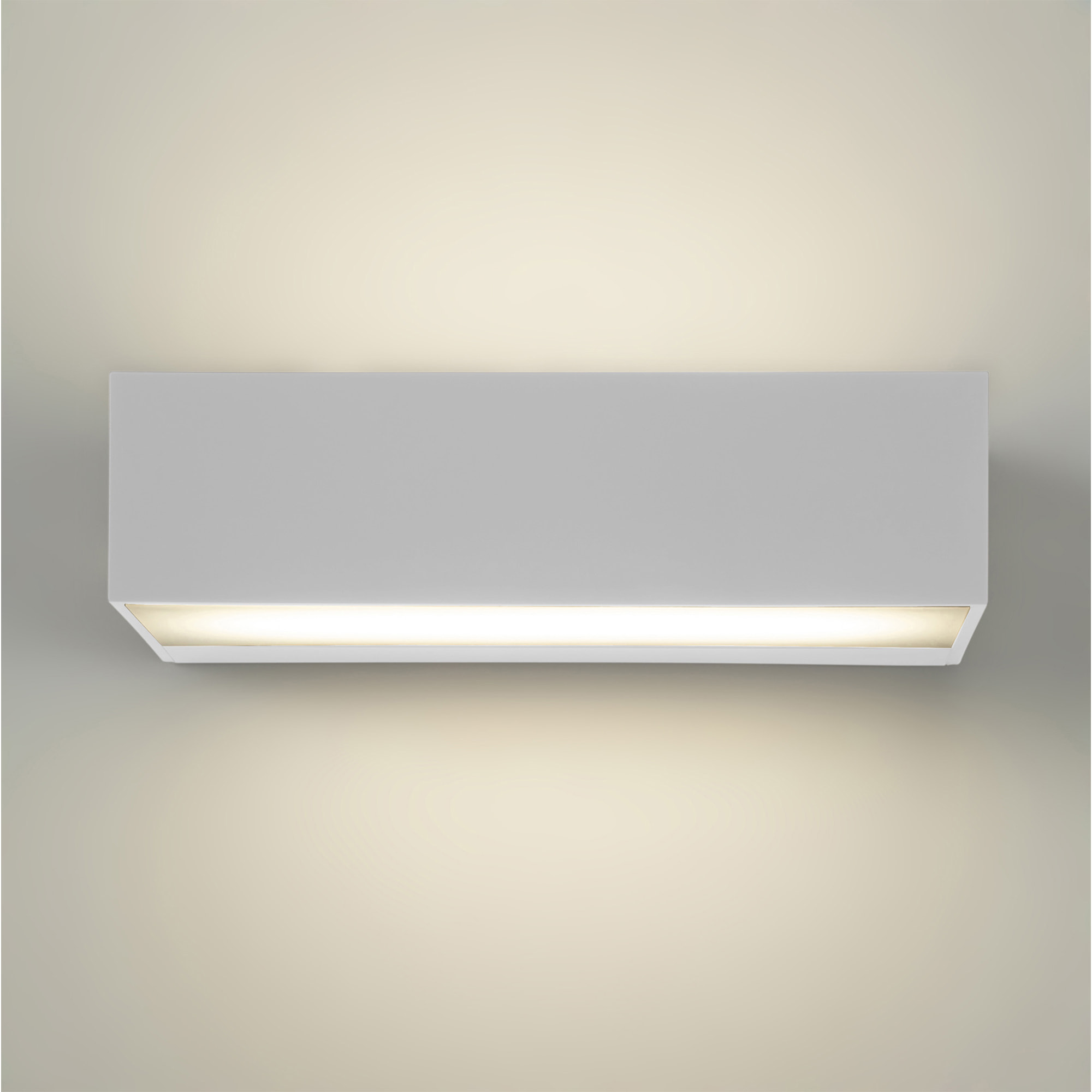 Ara aplique exterior blanco con led blanco neutro 4000K