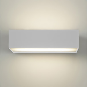 Ara aplique exterior blanco con led blanco neutro 4000K