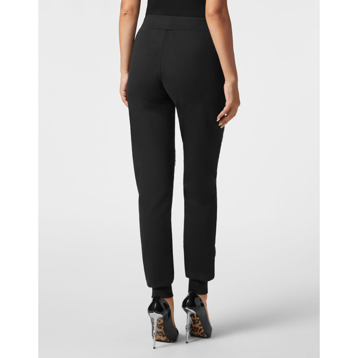 PHILIPP PLEIN Pantalones de chándal HEART
