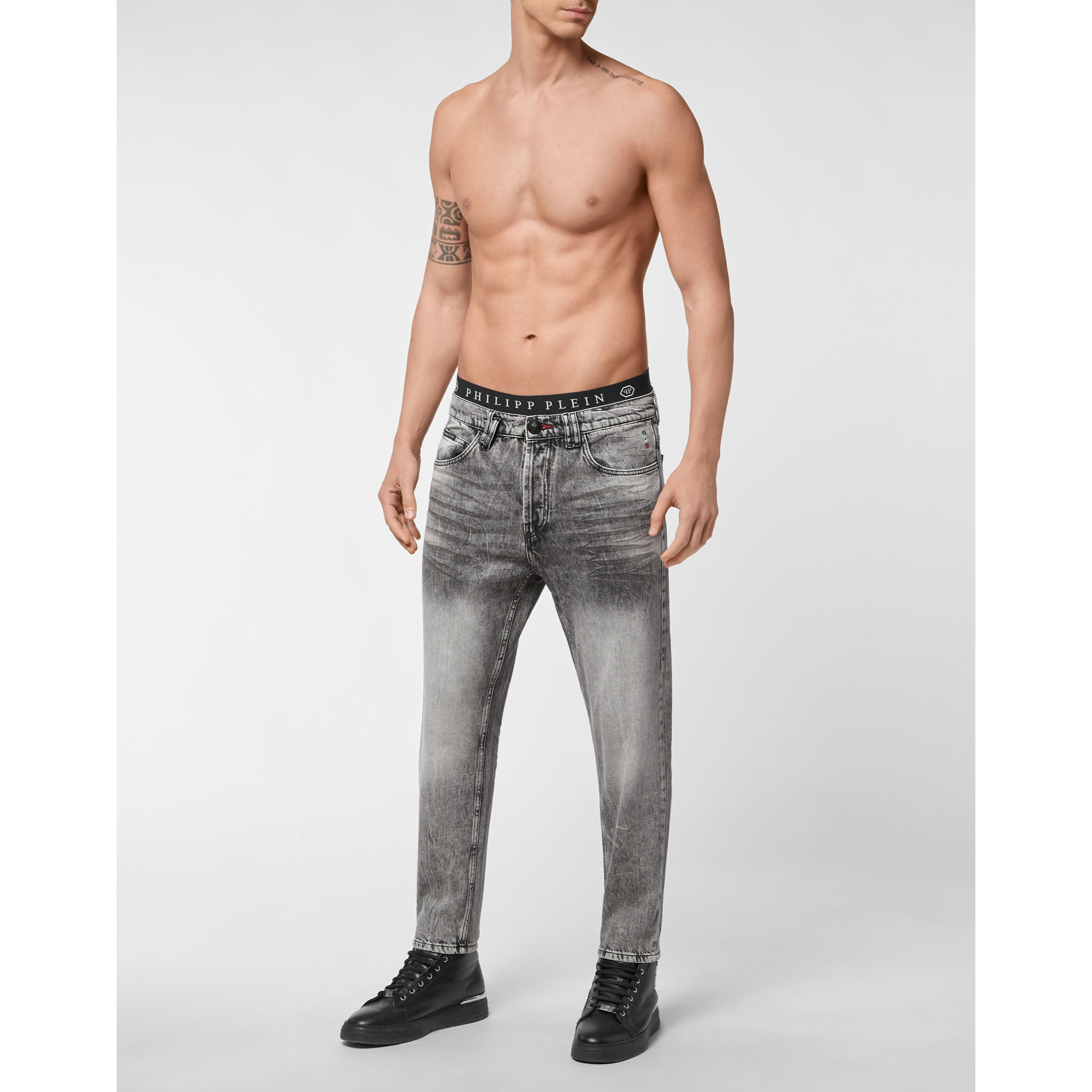 PHILIPP PLEIN Vaqueros Carrot Fit ICONIC PLEIN