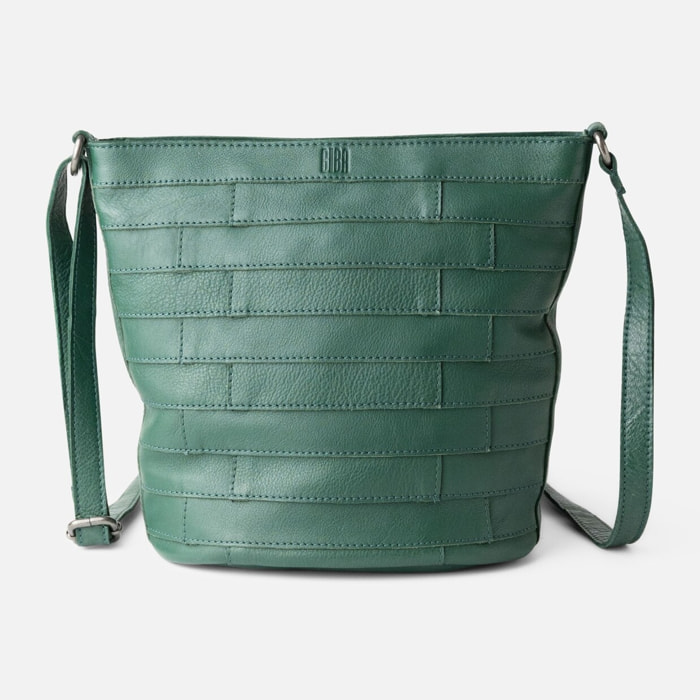 Bandolera BIBA Lewisburg Bricks de piel