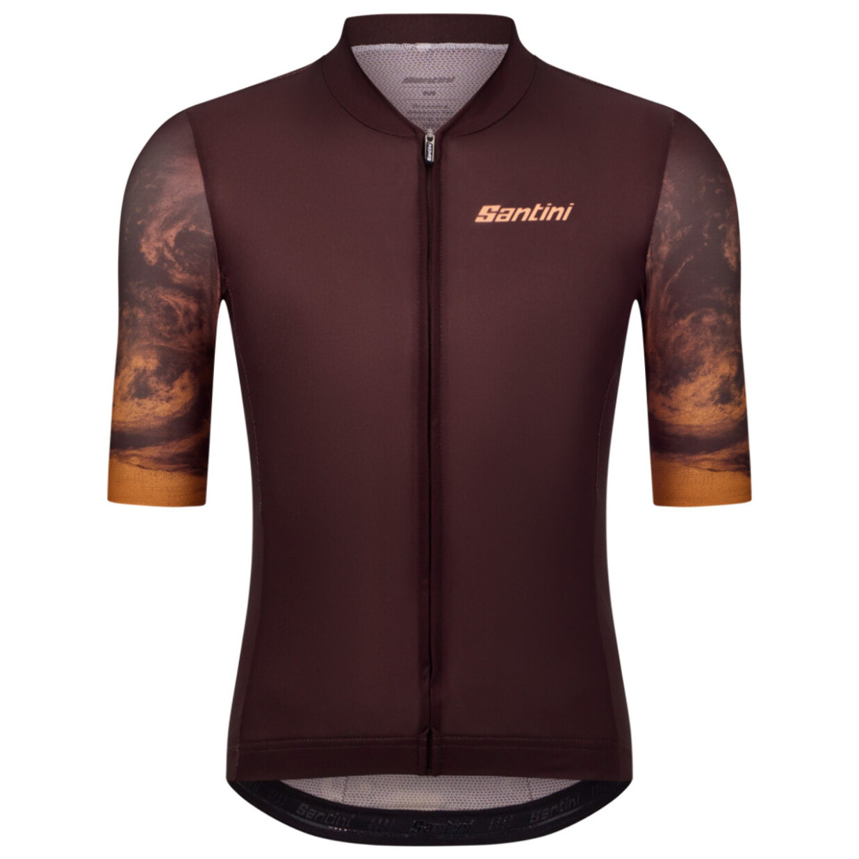 Rider - Maillot Manches Courtes Homme - Chocolat - Homme