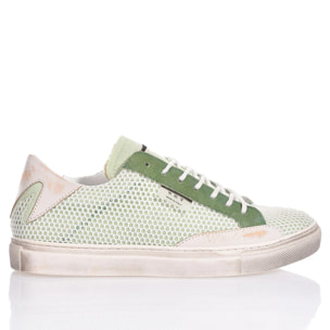 Mimanera Garage Grid Pistachio Denim