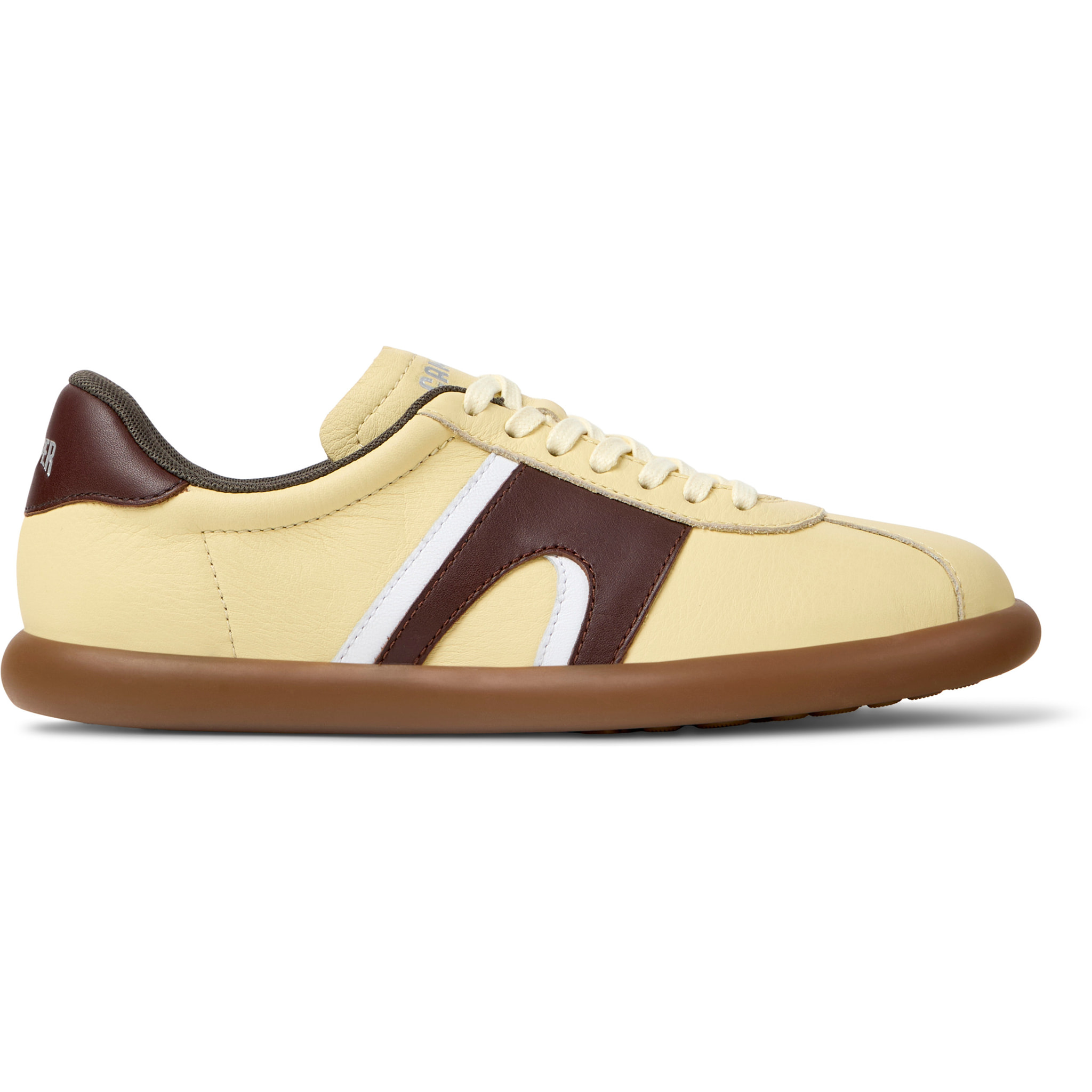 Sneakers - CAMPER Pelotas Soller - Giallo - Pelle liscia