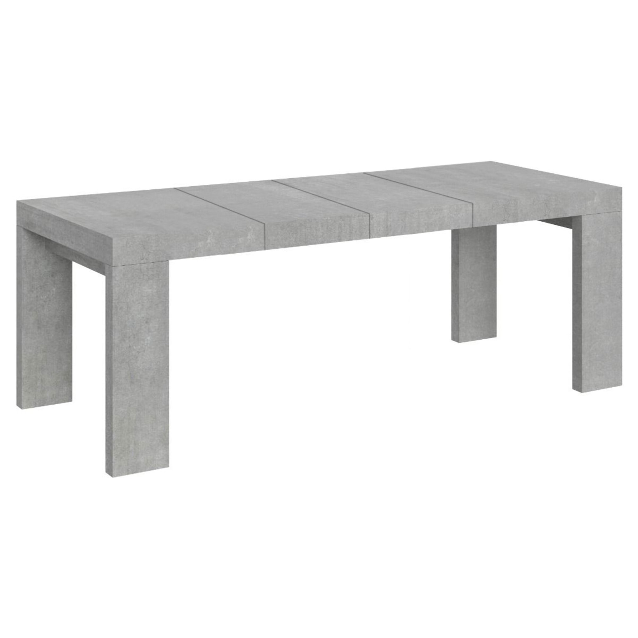 Mesa extensible 90x180/284 cm Roxell Premium Cemento