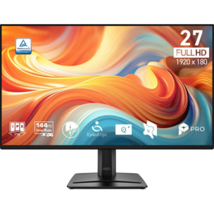 Ecran PC MSI Pro MP275 27" IPS Full HD 144 Hz HDR