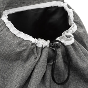 Chariot de course 2 roues Métal gris Nomade