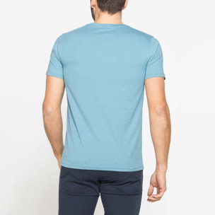 T-SHIRT GIROCOLLO DA UOMO CON STAMPE GRAFICHE