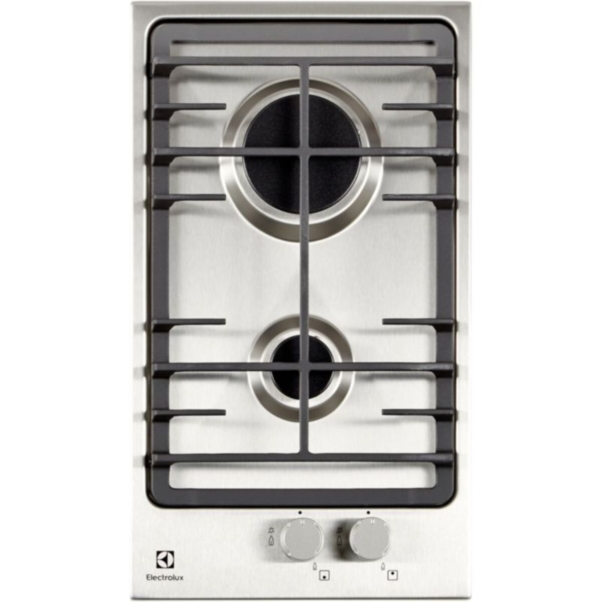 Plaque gaz ELECTROLUX EGG3322NVX -Domino 2 foyers 30cm Inox