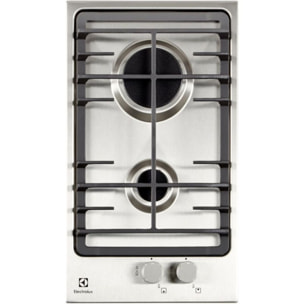 Plaque gaz ELECTROLUX EGG3322NVX -Domino 2 foyers 30cm Inox