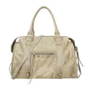 Borsa a spalla da donna - Modello Clara - Vera pelle - 41.0 x 28.0 x 13.0 cm