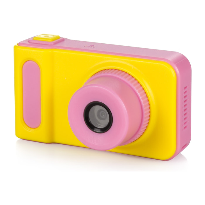 DAM Foto e videocamera per bambini con giochi 8x4x4 Cm. Colore giallo