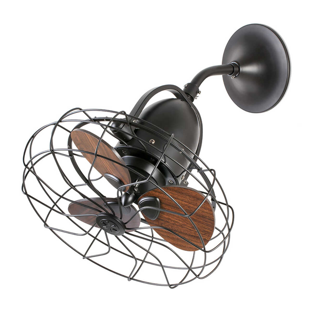 KEIKI S Ventilatore a soffitto marrone/noce