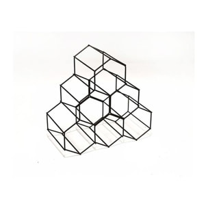 Range bouteille COMPACTOR BOUTEILLES HEXA BRUN CUIVRE