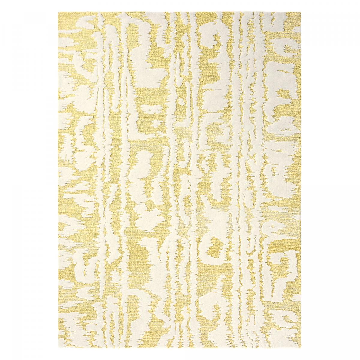 Tapis salon et chambre fait à la main en laine motif abstrait