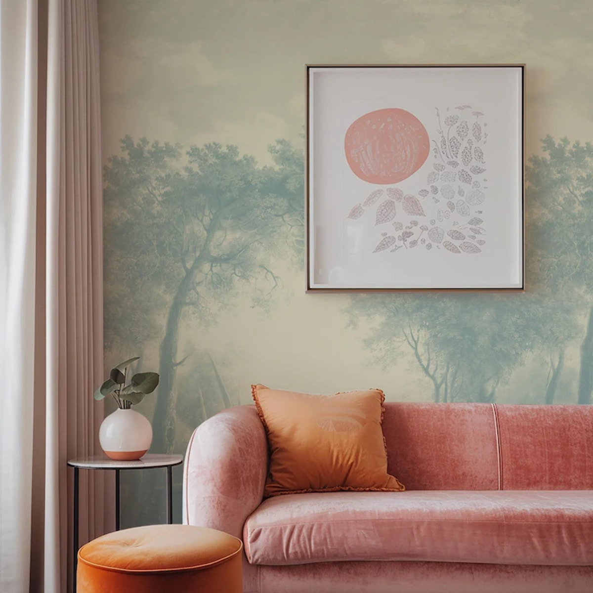 Carta da Parati Toile de Jouy