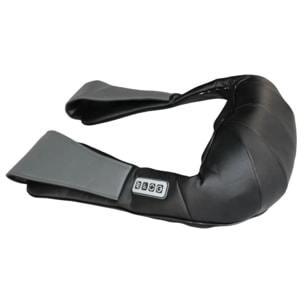 Appareil de massage pour la nuque et épaule Shiatsu Noir Herzberg HGMSG20-BLK