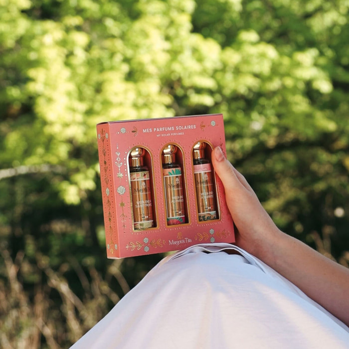 Mes Parfums Solaires - Coffret Trio Parfums 3 x 30ml