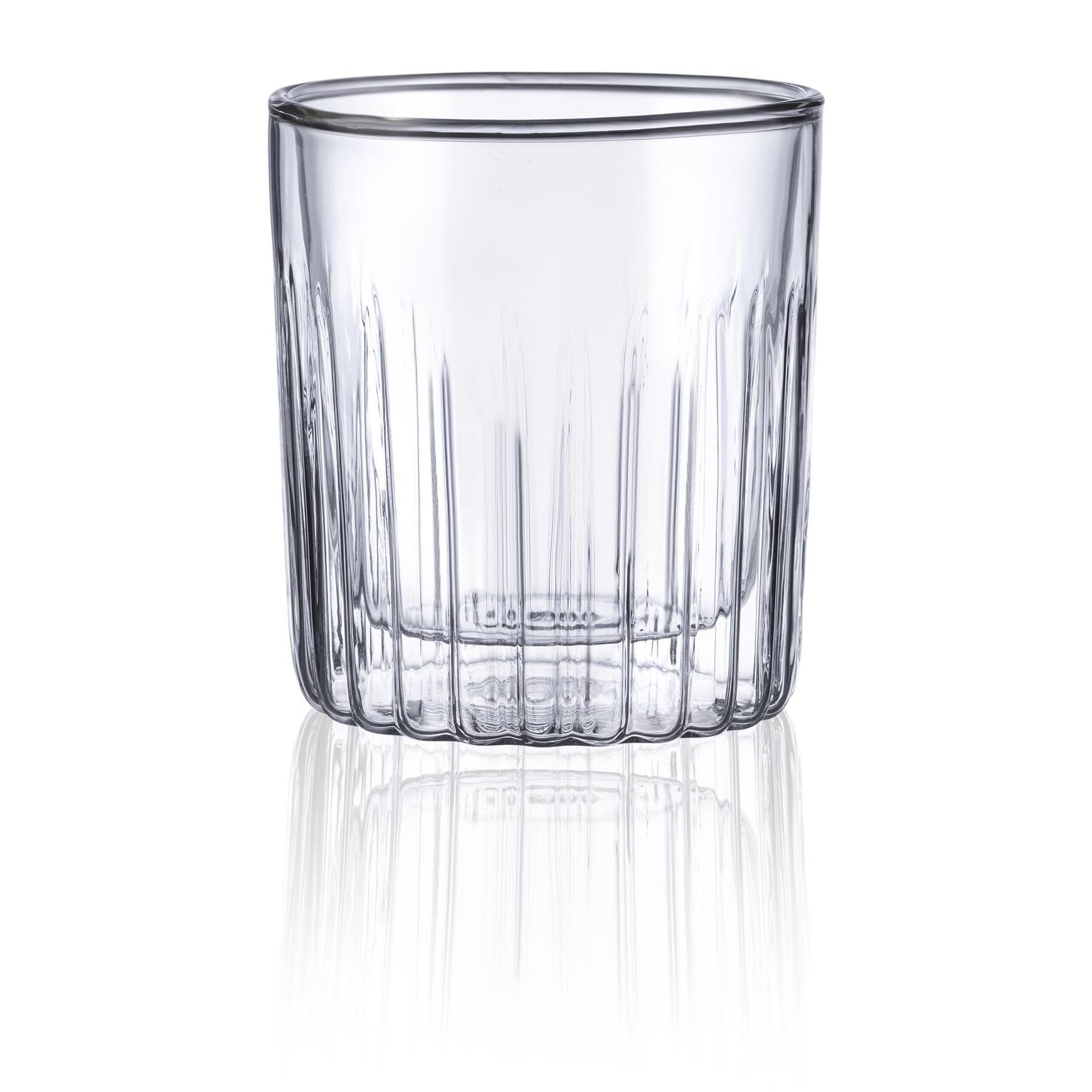Set de 2 vasos 300ml mixology de doble pared en borosilicato masterpro