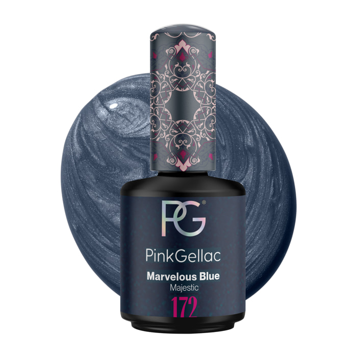 Vernis semi-permanent - 172 Marvelous Blue - 15 ml
