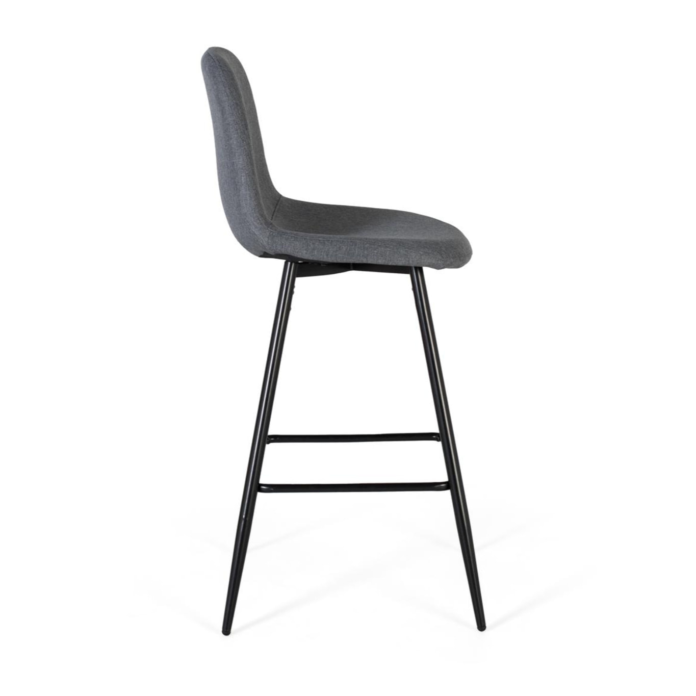 Taburete de Acero 45 Cm Estilo Contemporáneo