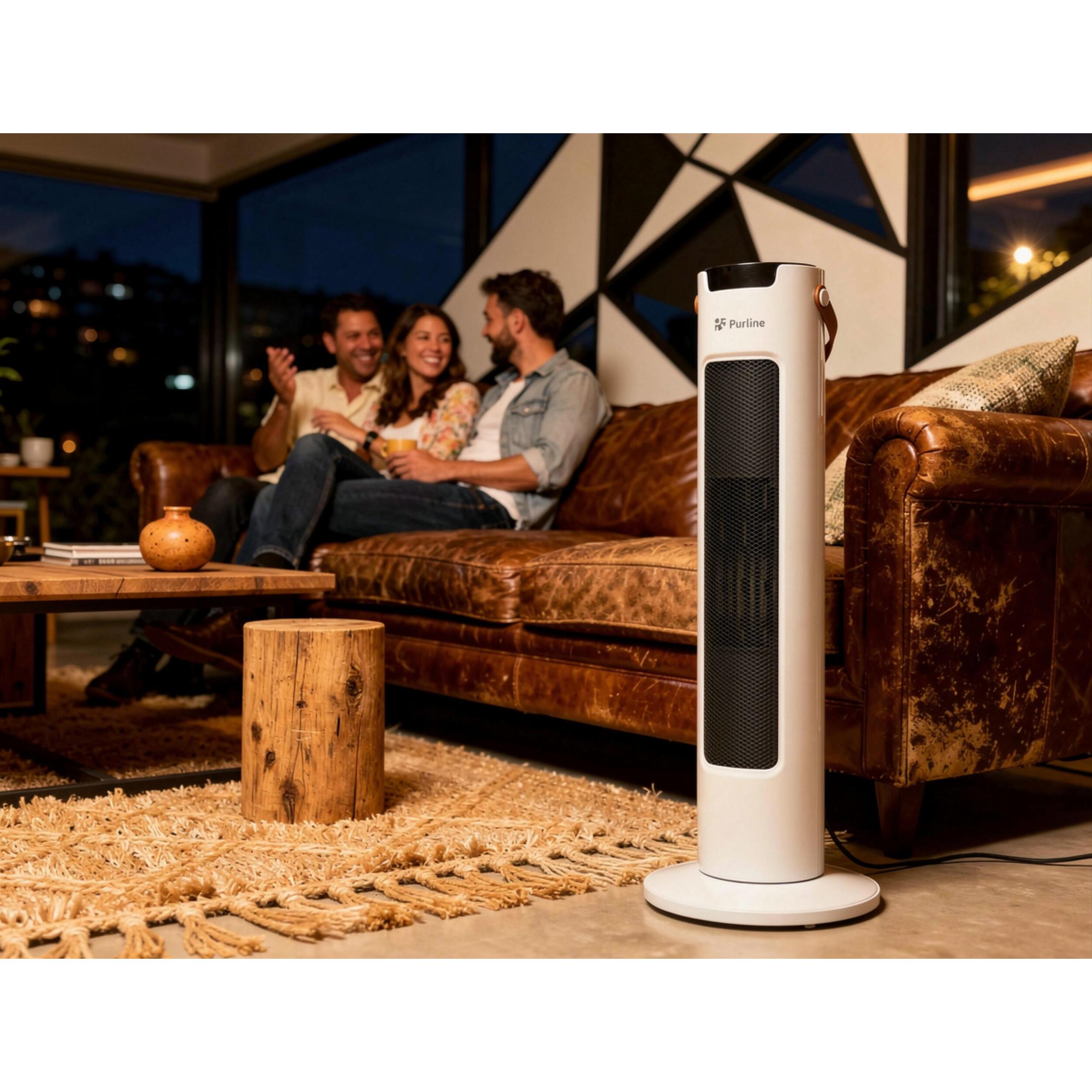 Calefactor de torre cerámico 2000W HOTI T41 PURLINE