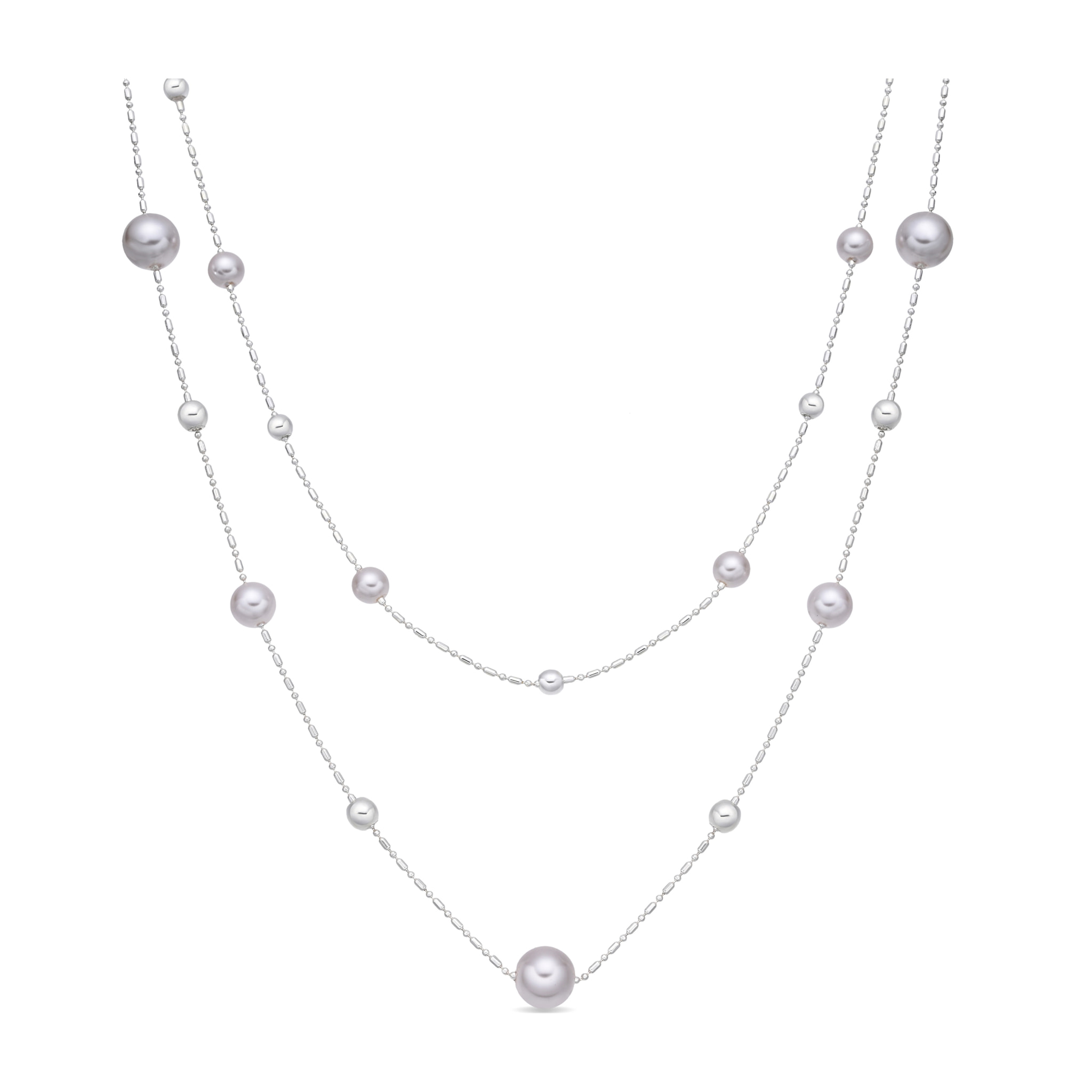 Collar Clasow acabado plata