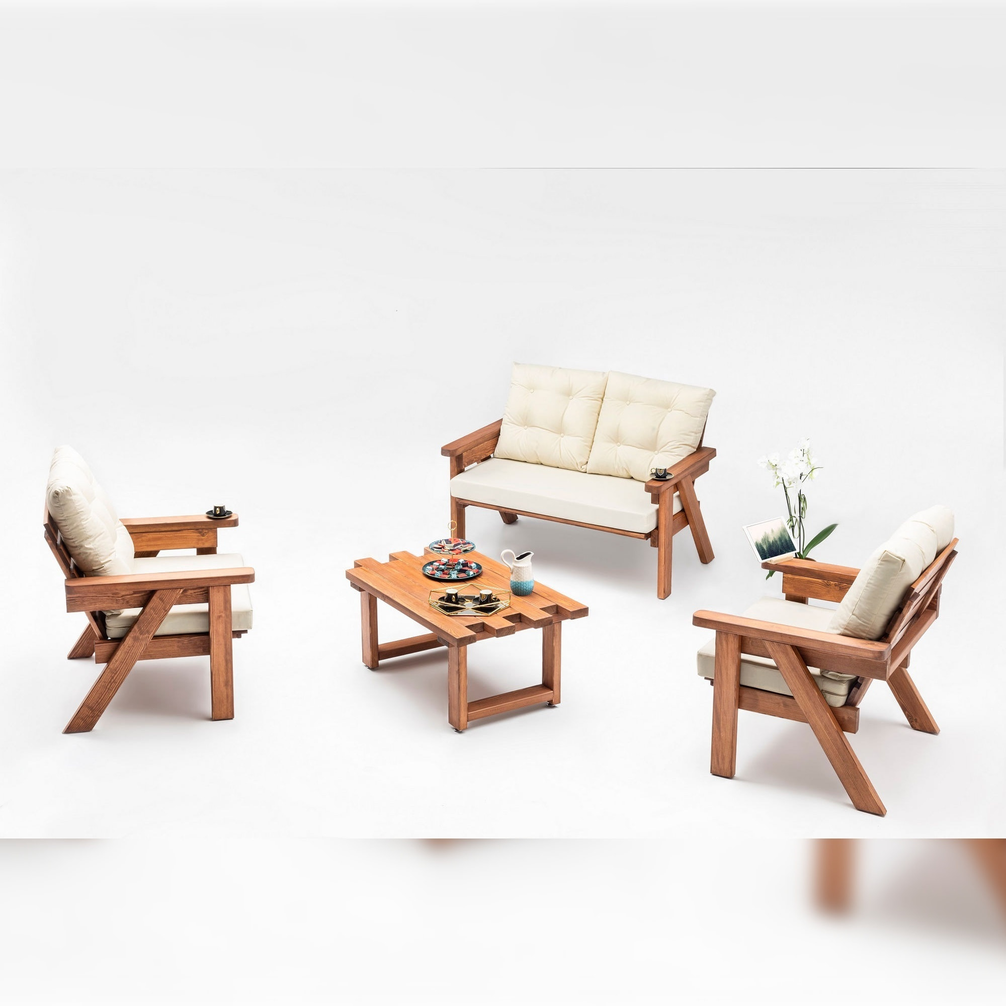 Mesa de centro para jardín