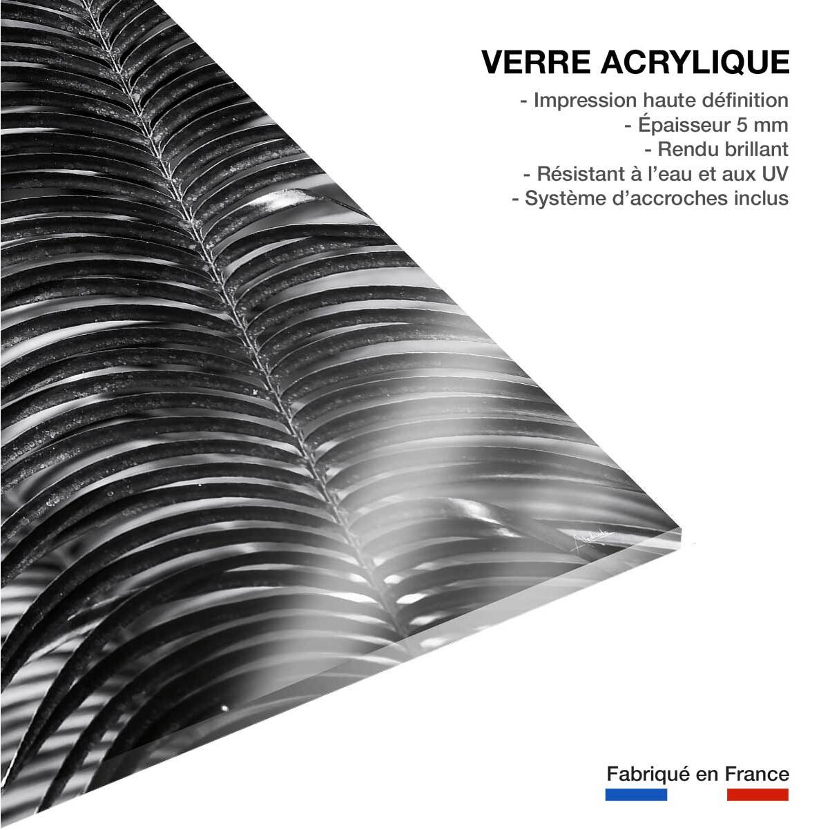 Tableau fleurs Sun palm Tableau plexiglas