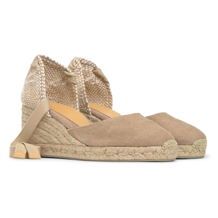 Alpargata cuña de yute 7cm