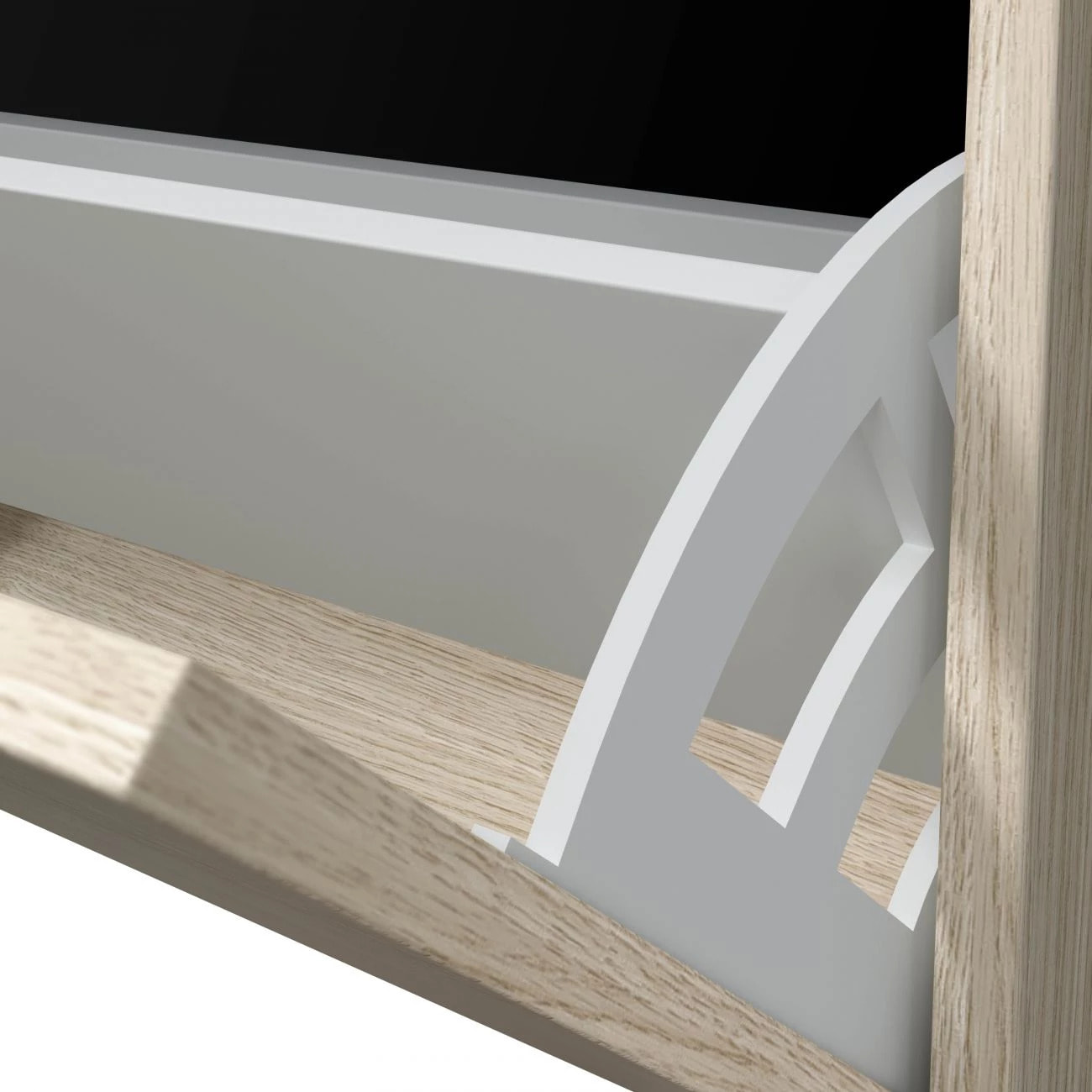 Zapatero Remi de 3 puertas Roble