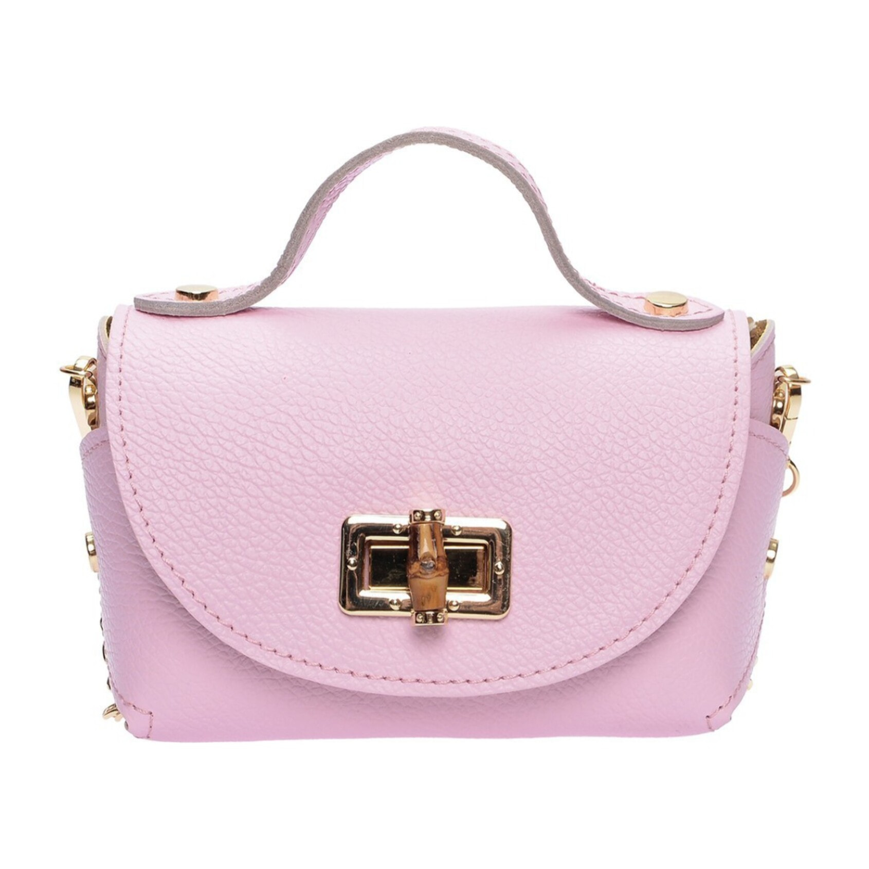 Borsa a spalla Anna Luchini Rosa