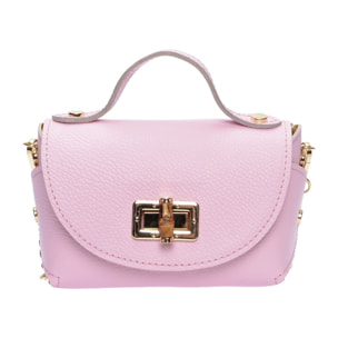 Borsa a spalla Anna Luchini Rosa