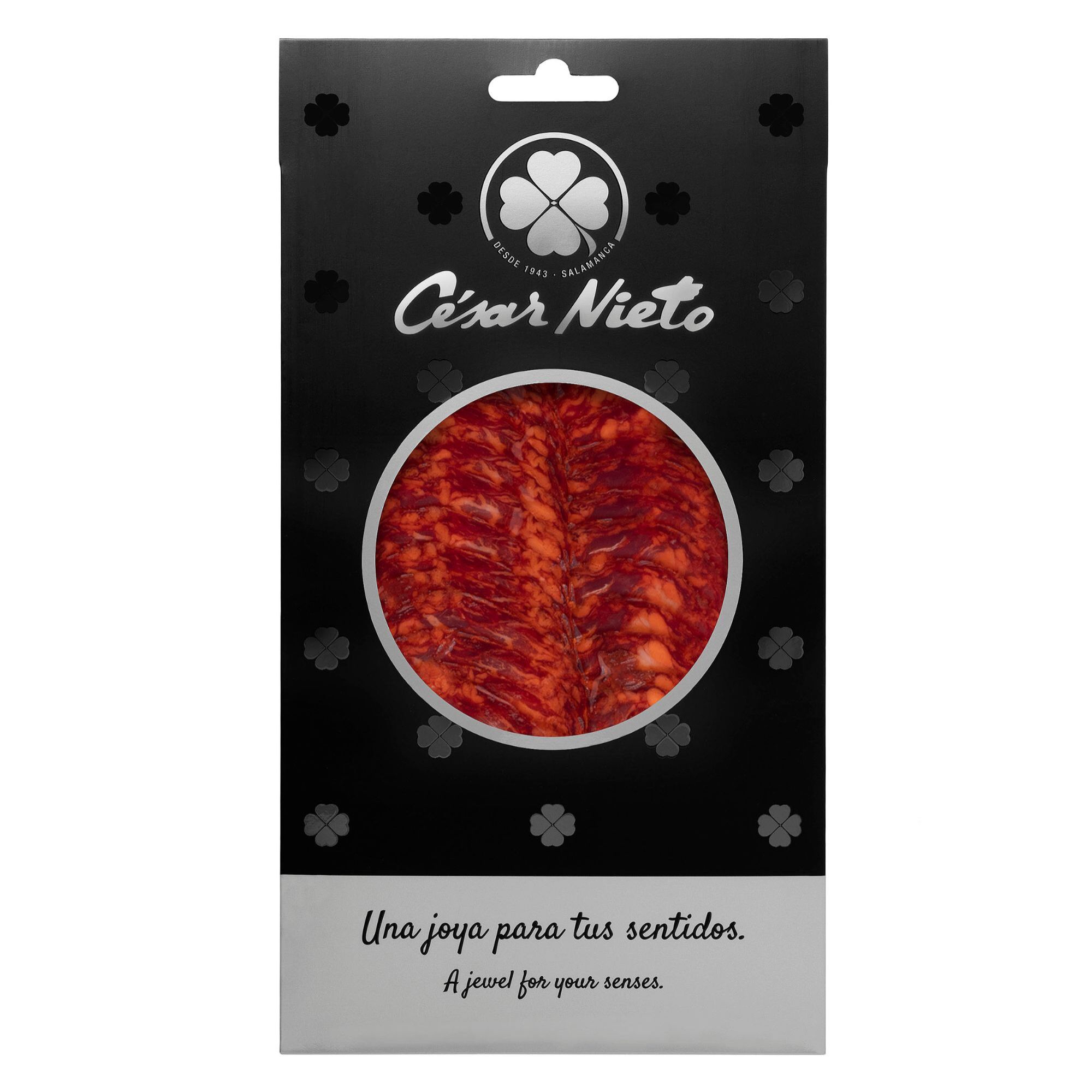 3 x Chorizo Bellota Ibérico Tranché à la Machine - 3x100 g - Espagne - Cesar Nieto