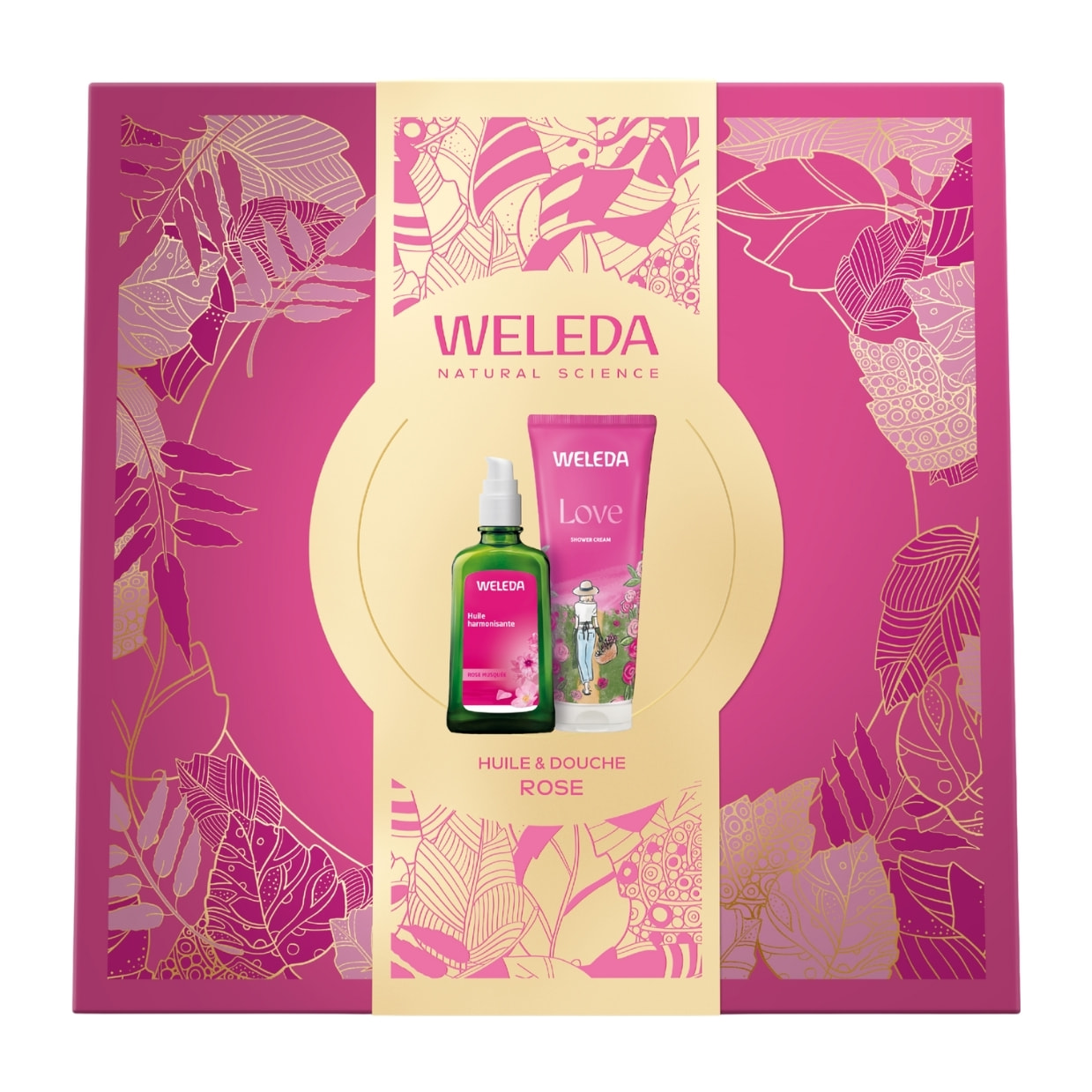 WELEDA - COFFRET NOEL CORPS ROSE 2025